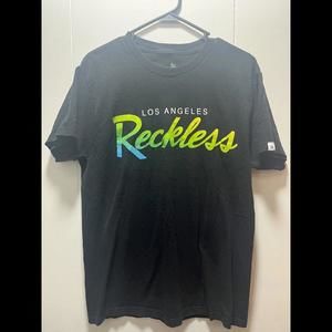 Young &‎ Reckless Black Short Sleeve Shirt Men’s Large